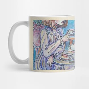 princess drink tea Mug